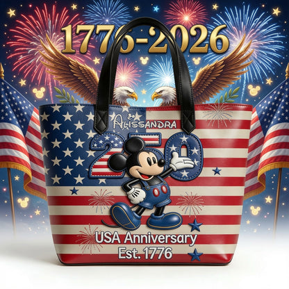 250th Anniversary Magical Cute Animals - Personalized Tote Bag - NSK10011
