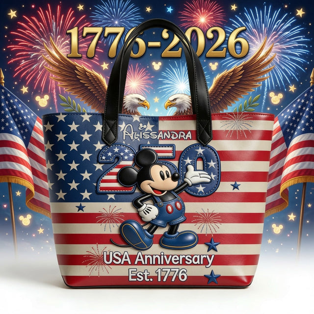 250th Anniversary Magical Cute Animals - Personalized Tote Bag - NSK10011