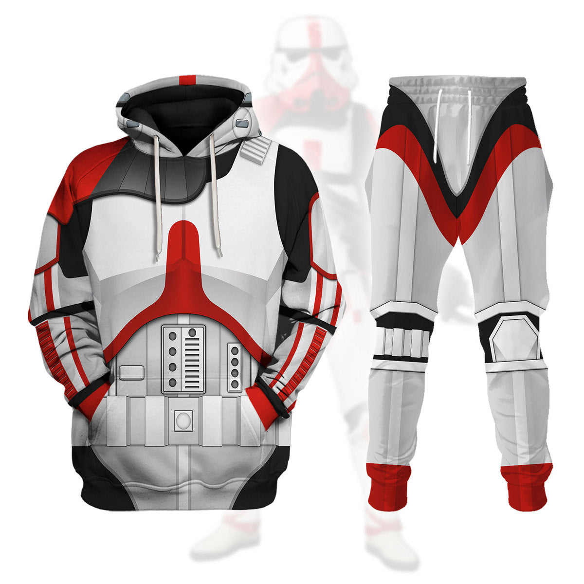 Incinerator Troopers Costume Hoodie Sweatshirt T-Shirt Sweatpants – MNP195CSSTW