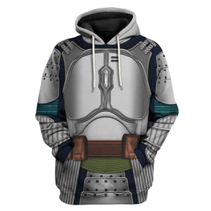 Jango Fet Samurai Costume Hoodie Sweatshirt T-Shirt Sweatpants – MNP201CSSTW