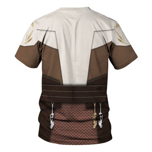 Jedi Temple Guard Costume Hoodie Sweatshirt T-Shirt Sweatpants – MNP139CSSTW
