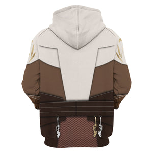 Jedi Temple Guard Costume Hoodie Sweatshirt T-Shirt Sweatpants – MNP139CSSTW