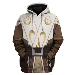 Jedi Temple Guard Costume Hoodie Sweatshirt T-Shirt Sweatpants – MNP139CSSTW