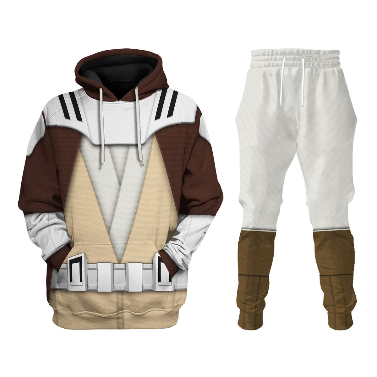 Mace Windu’s Jedi Robes Costume Hoodie Sweatshirt T-Shirt Sweatpants – MNP215CSSTW