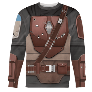 Mandalorian Costume Hoodie Sweatshirt T-Shirt Sweatpants – MNP166CSSTW