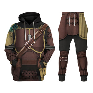 Mandalorian Samurai T-shirt Hoodie Sweatpants Apparel – MNP149CSSTW