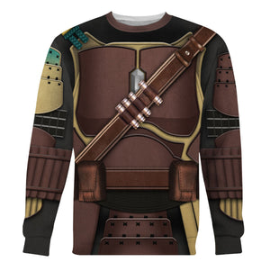 Mandalorian Samurai T-shirt Hoodie Sweatpants Apparel – MNP149CSSTW