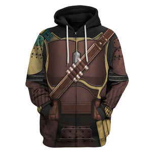 Mandalorian Samurai T-shirt Hoodie Sweatpants Apparel – MNP149CSSTW