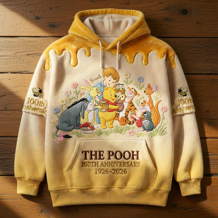Honey Bear Celebrate Our 100th Anniversary With Friends - Personalized Mouse All Over Shirt - MNPS0110