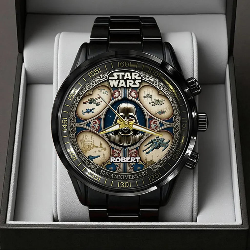 Balance In The Force – 50th Anniversary - Personalized Hand Watch - MNPS02HW