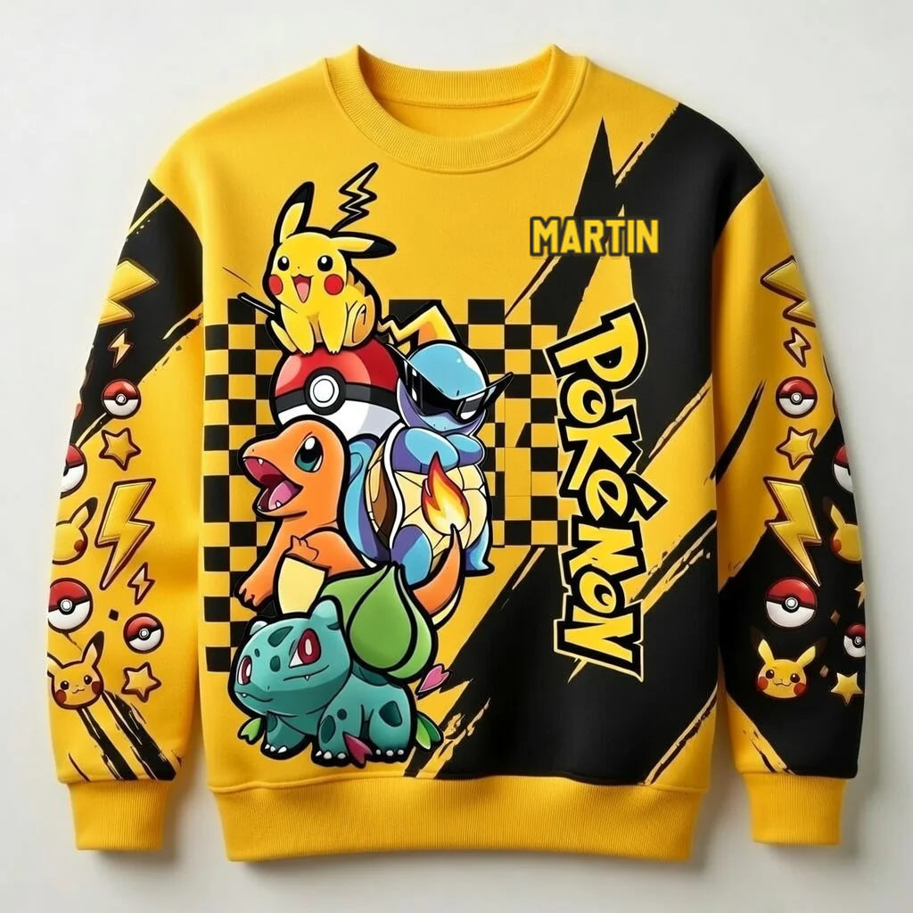 Celebrate 30 Years Of Catching Them All - Personalized All Over Shirt - MNPS0402TS