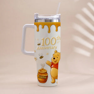 Honey Bear 100th Anniversary - Personalized Tumbler With Handle | MNPT01001