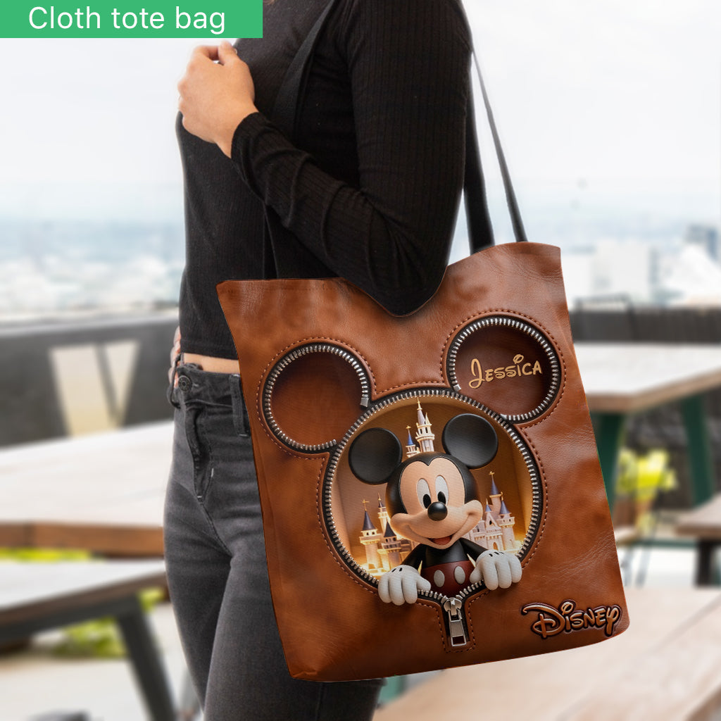 Just Loves Magic Mouse - Personalized Tote Bag - NSK10036