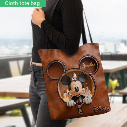 Just Loves Magic Mouse - Personalized Tote Bag - NSK10036