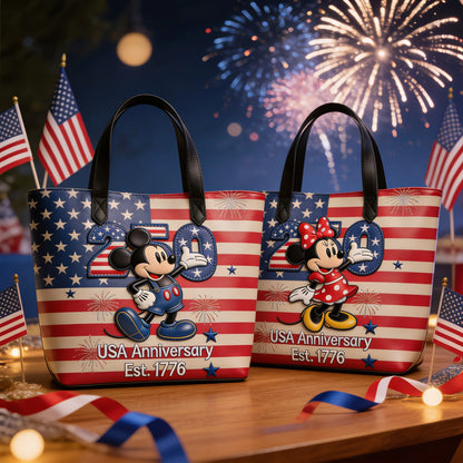 250th Anniversary Magical Cute Animals - Personalized Tote Bag - NSK10011