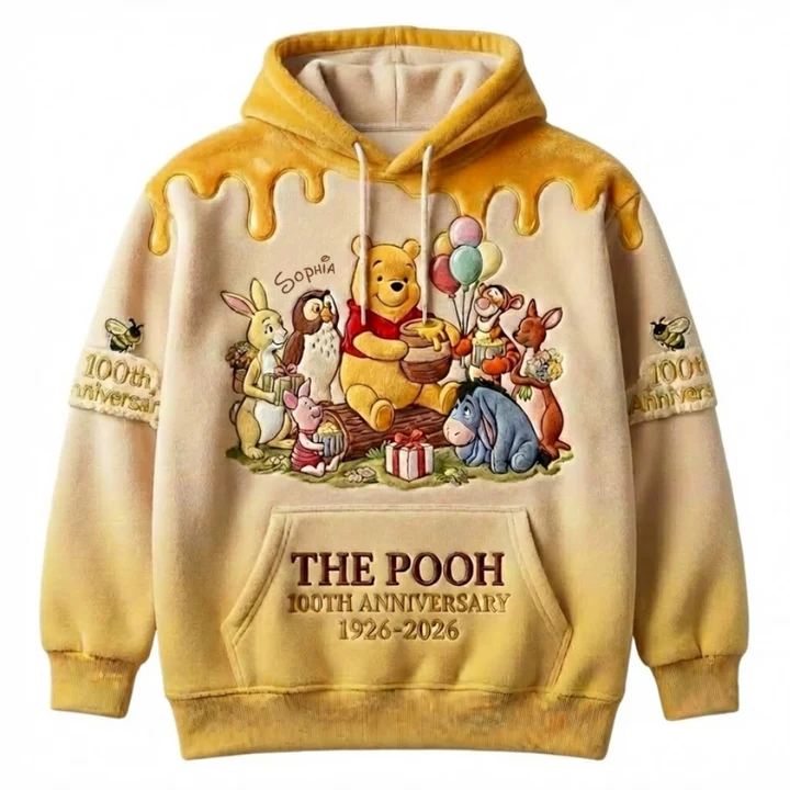 Honey Bear 100th Anniversary - Personalized Mouse All Over Shirt - MNPS0103