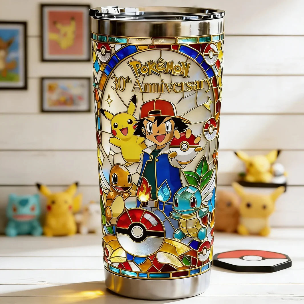 Celebrate 30th Anniversary Of Catching Them All - Personalized Tumbler | MNP01006T