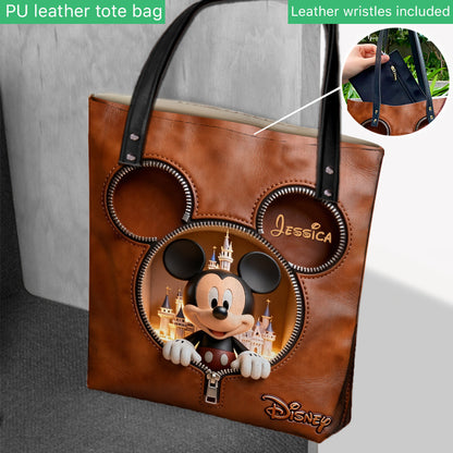 Just Loves Magic Mouse - Personalized Tote Bag - NSK10036