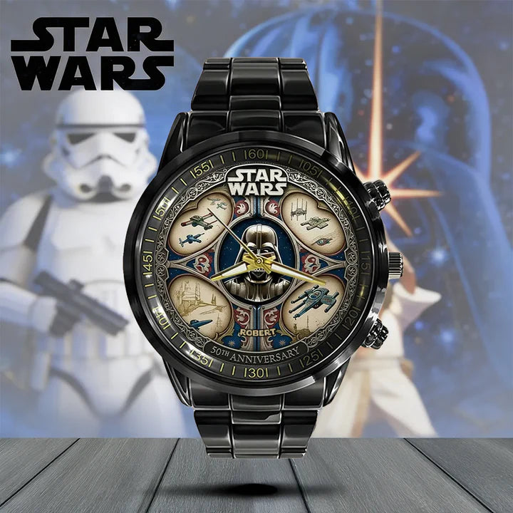Balance In The Force – 50th Anniversary - Personalized Hand Watch - MNPS02HW
