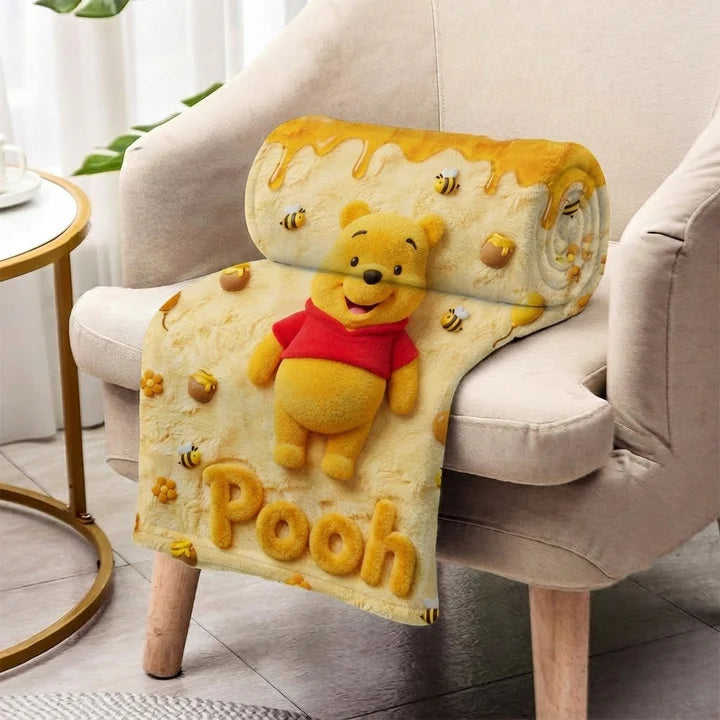 Honey Bear 100th Anniversary - Personalized Mouse Blanket | MNPB01005
