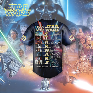 50th Anniversary With Galaxy Warriors - Personalized Baseball Jersey - Gift For Dad, Movie Fans - NSK10006