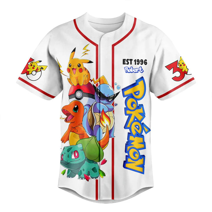 30 Years of Catching Legends - Personalized Baseball Jersey - MNPS0316NL