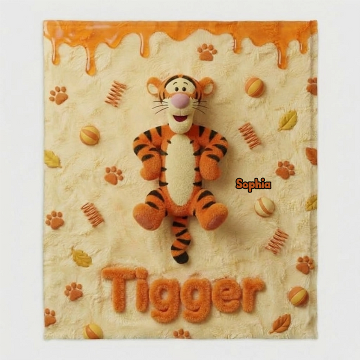 Honey Bear 100th Anniversary - Personalized Mouse Blanket | MNPB01005