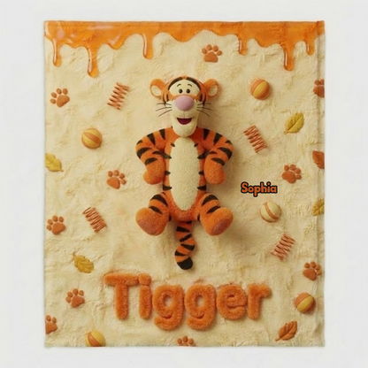 Honey Bear 100th Anniversary - Personalized Mouse Blanket | MNPB01005