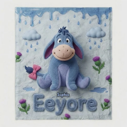 Honey Bear 100th Anniversary - Personalized Mouse Blanket | MNPB01005