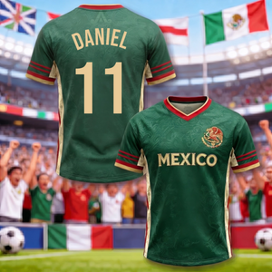 Mexico Football Fan - Limited Edition Personalized T-Shirt Gift for Fans - AOS00007