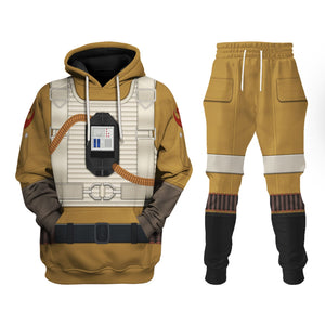 Paige Tico’s Pilot Costume Hoodie Sweatshirt T-Shirt Sweatpants – MNP251CSSTW