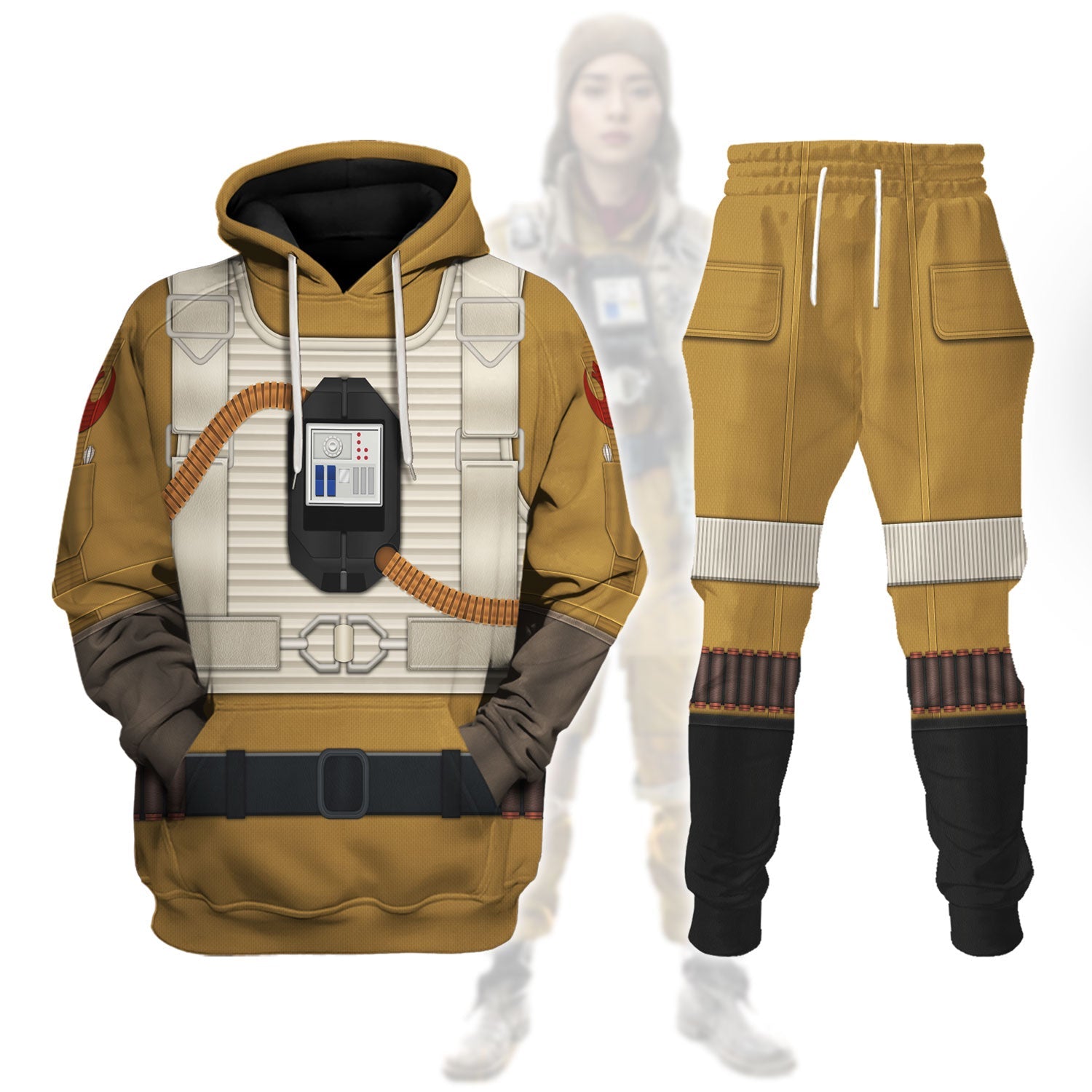 Paige Tico’s Pilot Costume Hoodie Sweatshirt T-Shirt Sweatpants – MNP251CSSTW