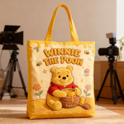 Honey Bear Friends - Personalized Quilted Tote Bag - NSK10038