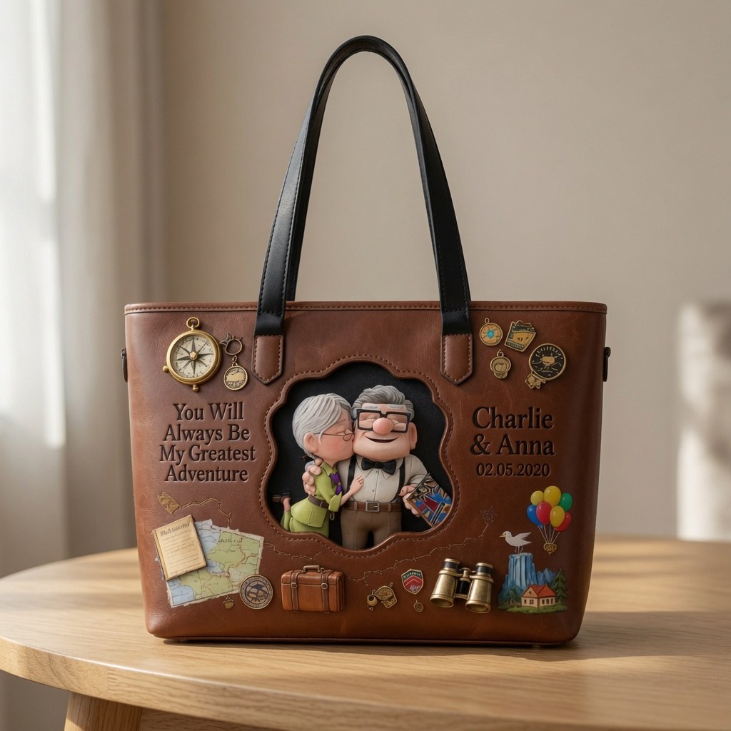 You Are My Greatest Adventure - Personalized Tote Bag - NSK10040