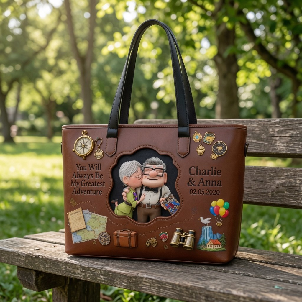 You Are My Greatest Adventure - Personalized Tote Bag - NSK10040