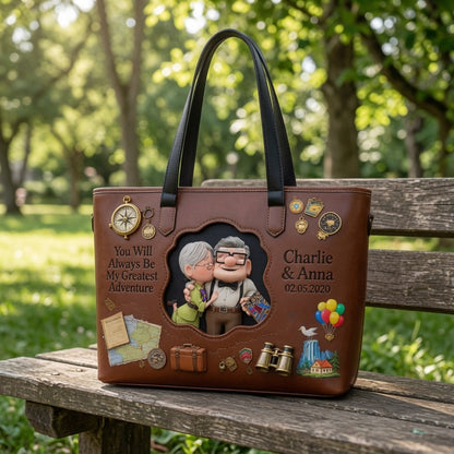 You Are My Greatest Adventure - Personalized Tote Bag - NSK10040