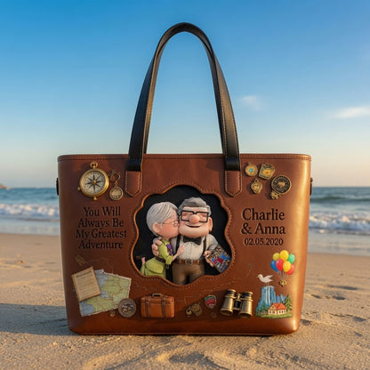 You Are My Greatest Adventure - Personalized Tote Bag - NSK10040