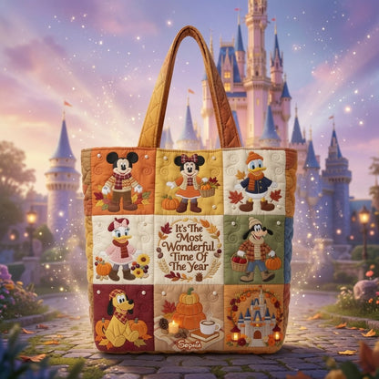 Magic Mouse - Personalized Quilted Tote Bag - NSK10055