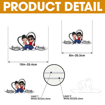 Adventure Team - Personalized Acrylic Light Box - NSK10121