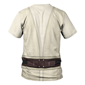 Qui-Gon Jinn’s Jedi Robes Costume Hoodie Sweatshirt T-Shirt Sweatpants – MNP151CSSTW