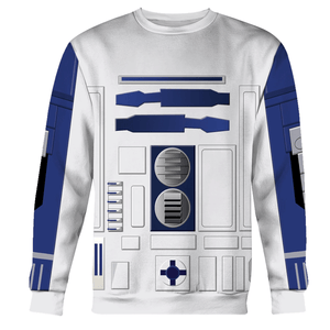 R2 D2 Robot Costume Hoodie Sweatshirt T-Shirt Sweatpants – MNP262CSSTW