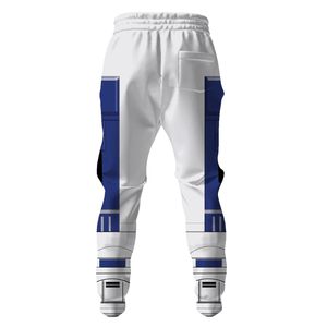 R2 D2 Robot Costume Hoodie Sweatshirt T-Shirt Sweatpants – MNP262CSSTW