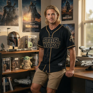 Galactic Saga 50th Anniversary - Personalized Baseball Jersey - MNPS0411NL