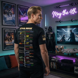 Galactic Saga 50th Anniversary - Personalized All Over Shirt - MNPS0106STW