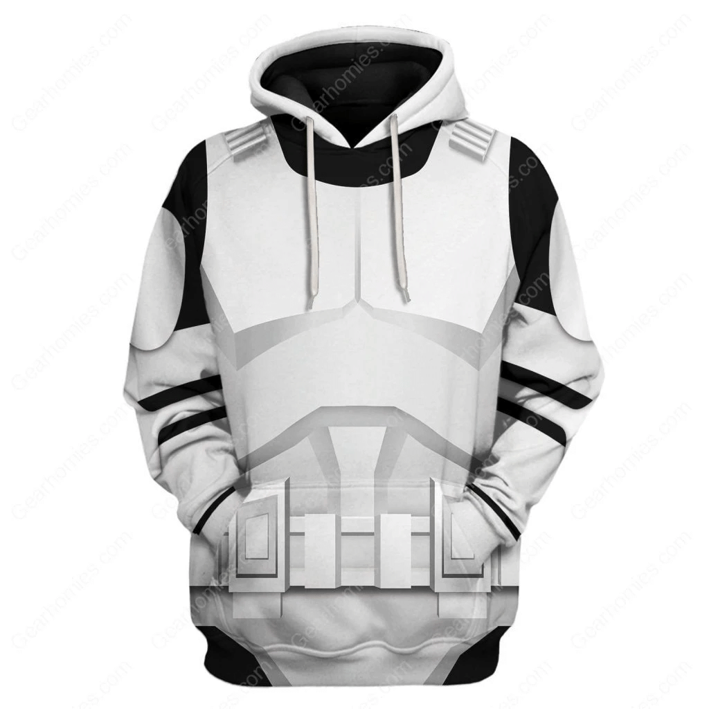 Stormtrooper Costume Hoodie Sweatshirt T-Shirt Sweatpants – MNP260CSSTW