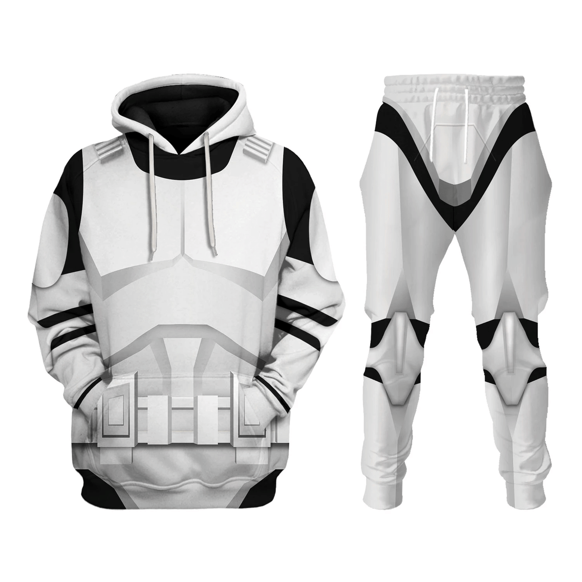 Stormtrooper Costume Hoodie Sweatshirt T-Shirt Sweatpants – MNP260CSSTW
