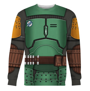 The Book of Boba Fett Samurai Costume Hoodie Sweatshirt T-Shirt Sweatpants – MNP246CSSTW