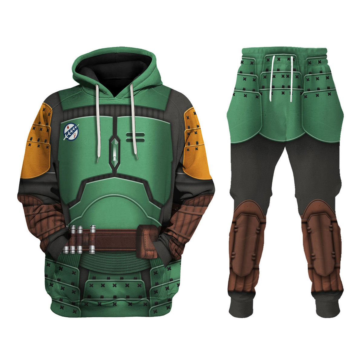 The Book of Boba Fett Samurai Costume Hoodie Sweatshirt T-Shirt Sweatpants – MNP246CSSTW