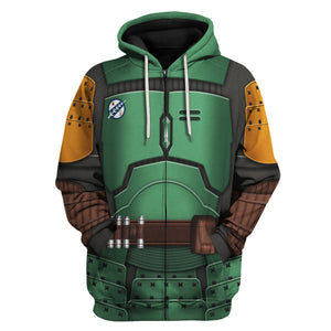 The Book of Boba Fett Samurai Costume Hoodie Sweatshirt T-Shirt Sweatpants – MNP246CSSTW