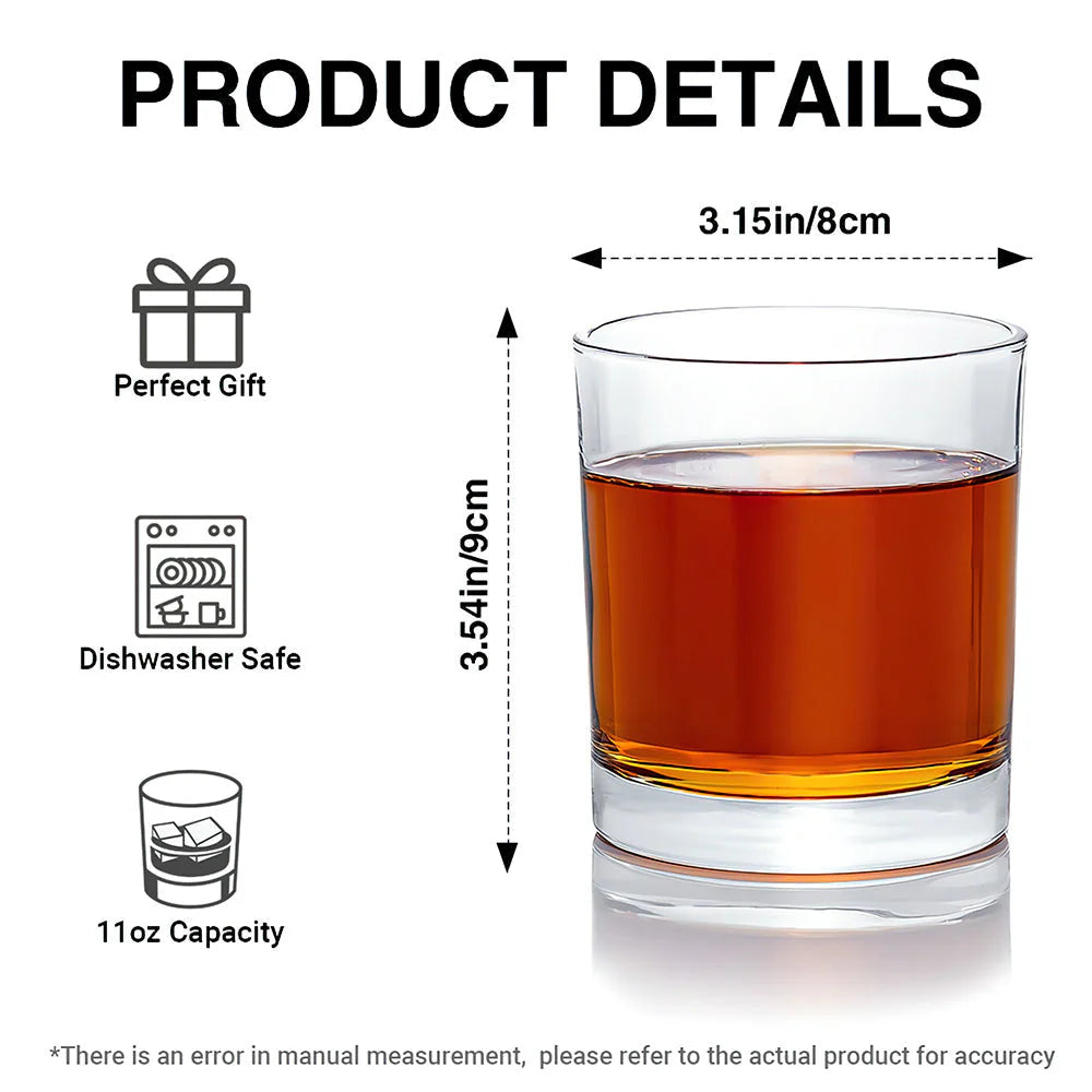 Drunk Galaxy Troop - Personalized The Force Whiskey Glass - MNPS03WG